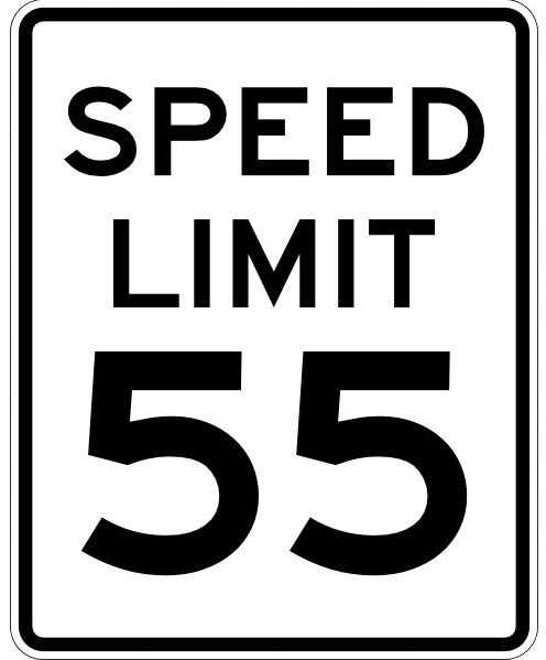 The maximum speed limit in the stat of Idaho is 55mph unless otherwise posted.