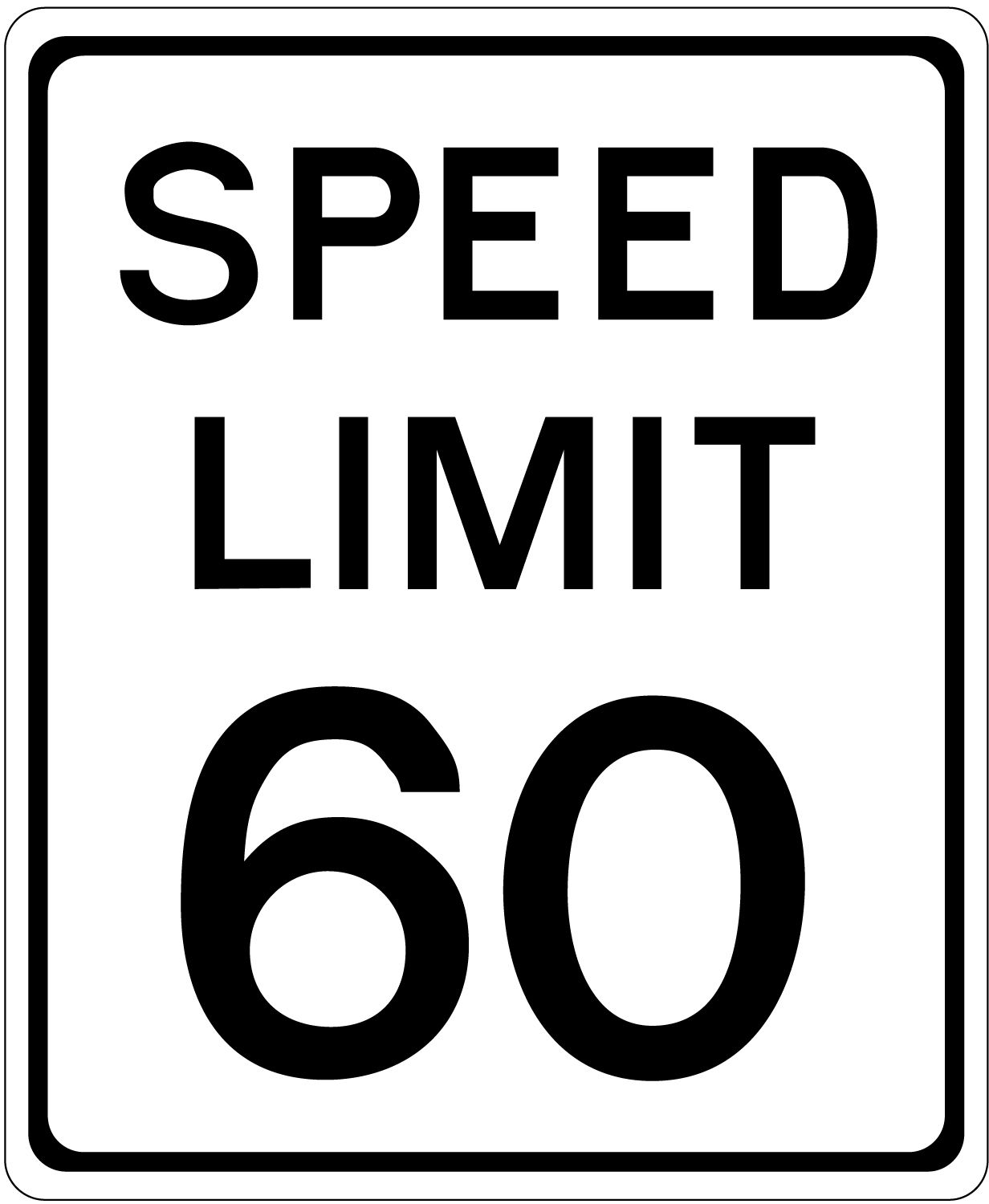 The maximum speed limit in Indiana is 60mph on highways unless otherwise posted.