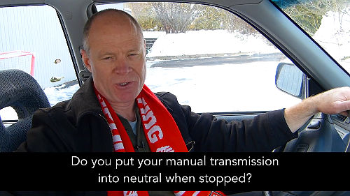 Question for smart drivers: when stopped at an intersection in your manual car, do you put the transmission into neutral and let the clutch out?
