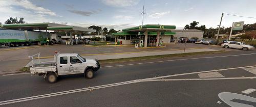 The BP service station was the half way point for the Greyhound run between Melbourne and Brisbane.