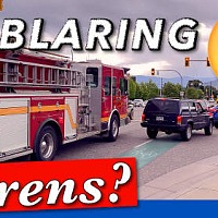 When emergency vehicles appear in your path of travel, you must pull over to the closest shoulder and stop immediately.