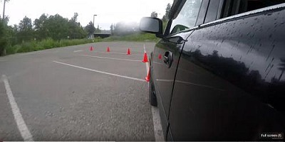 Driving over cones is both satisfying and teaches you where your vehicle is in space and place!