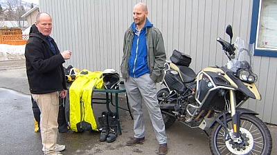 Alex Matusak is a life long rider with a good array of motorcycle gear.