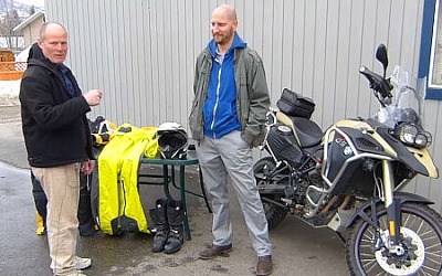 Alex Matusak is a life long rider with a good array of motorcycle gear.
