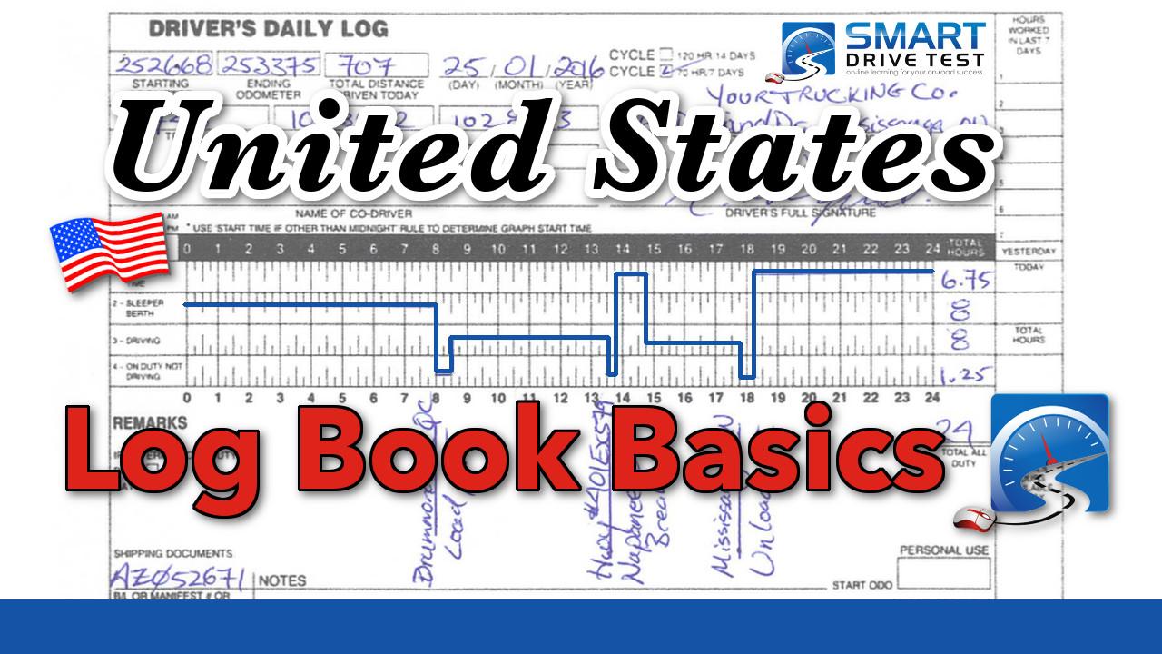 Learn the basics for keeping a logbook in the United States here.