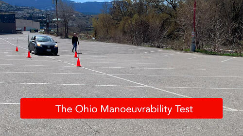The Ohio Manoeuvrability Test is one of the best driving exercises for new drivers.