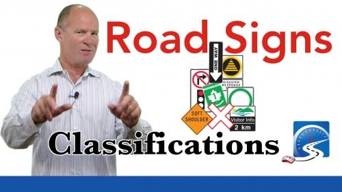Stop, speed, yield, and railway crossing are all regulatory signs. These must be obeyed at all times on your driver's test.