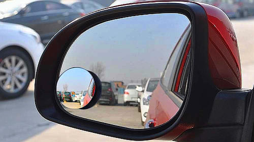 Convex mirrors too will help to locate other road users in your blind areas, but continue to do shoulder checks as a backup and to stay safe.