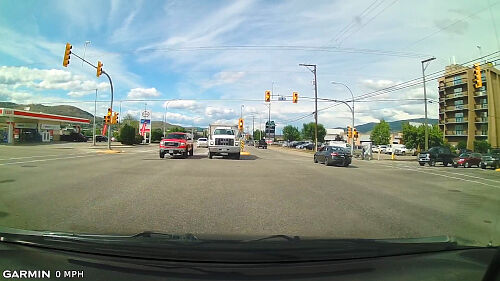 Turning left at a complex intersection is a challenging manoeuvre for new drivers.