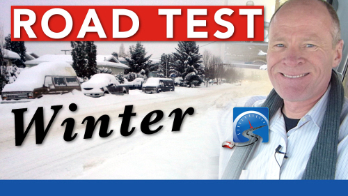 Take your driver's test in the winter, because the secret is...it's actually easier.